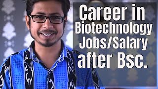 Biotechnology Career jobs and salary in India [upl. by Mountford]