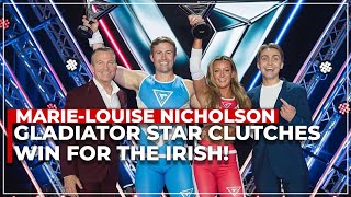 Gladiators Winner MarieLouise Nicholson joins the Ryan Tubridy Show 🥊 [upl. by Kalie]