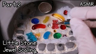 ASMR Eng sub💗 꼬마돌 보석 스케일링 2탄  Little Stone Jewel Scaling Part2 [upl. by Hayotal]