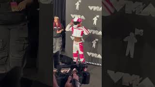 Lil Nas X Makes a Grand Entrance at the 2024 MTV Video Music Awards Red Carpet [upl. by Suirada602]