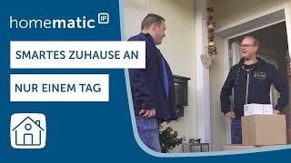 Homematic IP  Smartes Zuhause an einem Tag Teil 1  Der Rundgang [upl. by Haven959]