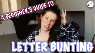 SEWING PROJECTS FOR BEGINNERS How to make BUNTING [upl. by Scotty]