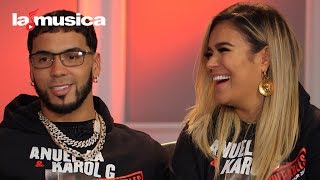 Karol G Y Anuel AA Confiesan Cómo Se Enamoraron  LaMusica [upl. by Enram]