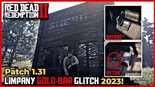 Red dead redemption 2 UNCUT Limpany GOLD BAR GLITCH 2023 PATCH 131 [upl. by Downes15]