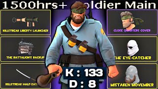 The Solid Soldier🔸Liberty Launcher Expert TF2 Gameplay [upl. by Keelin]