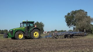 JOHN DEERE 8400R mit KÖCKERLING VARIO Grubber  SOUND  4K [upl. by Teufert]