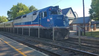 NJ Transit Train 1872 at Radburn Fair Lawn Station [upl. by Emlen]