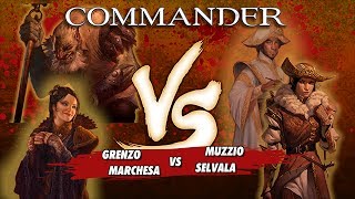 Commander Versus Series Marchesa v Selvala v Grenzo v Muzzio MTG Multiplayer [upl. by Mulry]