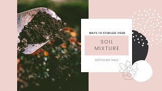 Ways to Sterilize Your Soil Mixture  Philippines [upl. by Ynnor]