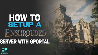 HOW TO SET UP A ENSHROUDED SERVER WITH GPORTAL [upl. by Irrol]