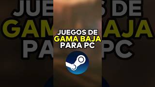 🚀Top JUEGOS para PC De  GAMA BAJA  en 2024✅ shorts short juegos [upl. by Eugaet110]