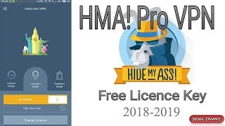 HMA Pro VPN license key generator  HideMyAss With Licence Key New Update 2019 [upl. by Eintihw434]