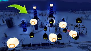 HOUSE LIGHTHOUSE TURN INTO HOUSE HEAD AND LIGHTHOUSE MONSTERS in gmod [upl. by Hickie]