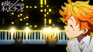 The Promised Neverland Season 2 OP  quotIdentityquot Piano [upl. by Nat846]