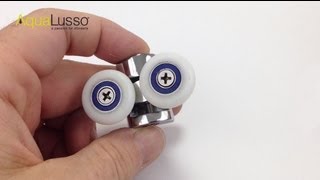 Replace sliding glass door roller wheels  DIY [upl. by Odine771]