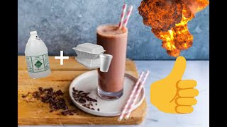 How to make Chocolate Milk with Acetone and Styrafoam [upl. by Yrotciv]