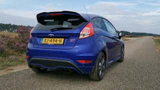 Ford Fiesta ST 180 stage 2R 250 HP Acceleration 0100 060 sound [upl. by Namilus]