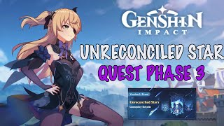 Unreconciled Stars  Quest Phase Three  Genshin Impact [upl. by Nathalie908]