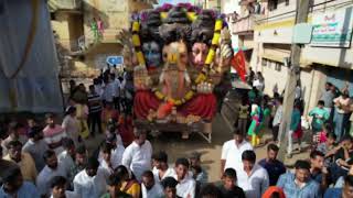 yelahanka new town ganesha festival of Yuva boys 2023 [upl. by Brittney338]