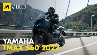 Yamaha TMAX 560 2022 TEST [upl. by Nivrek122]