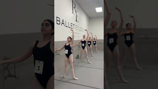 Pliés at the barre  Ballet Etudes Academy [upl. by Peckham]