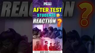 Students ने क्या Reaction दिए After Test 🔥🚀neetjeeexam neetjee neetjeeoffline kgsofflineneetjee [upl. by Idyh]