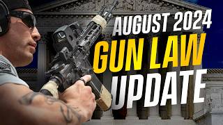 New Gun Laws You Must Know About August 2024  ATF Pistol Brace  Supreme Court Rulings [upl. by Ayoral632]