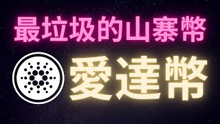 最垃圾的山寨幣  Cardano ADA愛達幣 [upl. by Hawker]