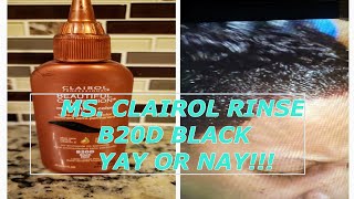 CLAIROL BEAUTIFUL COLLECTION BLACK RINSE [upl. by Aissac528]