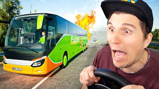 Mit Motorschaden nach Berlin ✪ Flixbus Fernbus Simulator [upl. by Brandy580]