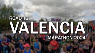 ROAD TO VALENCIA MARATHON 2024  TRAILER [upl. by Spurgeon]