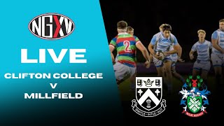 LIVE RUGBY CLIFTON COLLEGE vs MILLFIELD  RYAN BRESNAHAN MEMORIAL [upl. by Loomis]