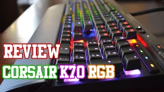 Corsair K70 Mechanical Keyboard Review [upl. by Ariik962]