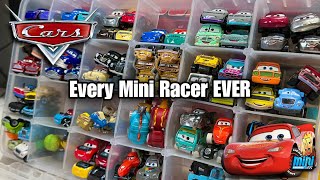 The COMPLETE Disney Cars Mini Racers Diecast Collection 20172024 — The Ultimate Minis Checklist [upl. by Groome]