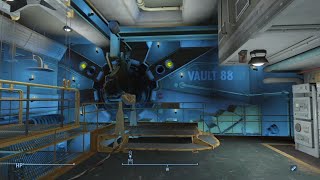 Fallout 4 Settlement Build Vault 88 The Institute [upl. by Astrix]