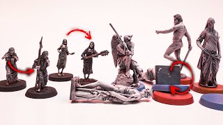 Converting Minis Magnetic Bases and FREE STATUE MODELS For Tabletop Gaming [upl. by Aitahs519]