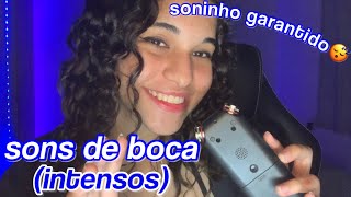 asmr  sons de boca intensos com a sensibilidade no máximo – soninho garantido [upl. by Freddy639]