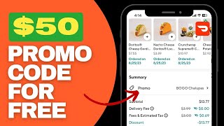 How to Get 50 DoorDash Coupon Code  DoorDash Promo Code 2024 [upl. by Nala]