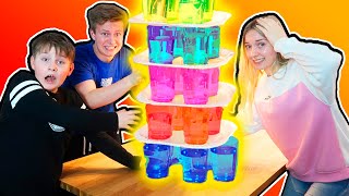 JENGA  💦Mit VOLLEN Bechern 🤣 TipTapTube Ash5ive Echtso marieland TipTapTubeUncut [upl. by Atoel]