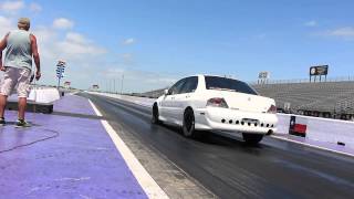 INLINE RACING EVO 934  158MPH 14 MILE [upl. by Nitsoj]