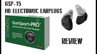 Etymotic Electronic Earplugs Review [upl. by Faline]