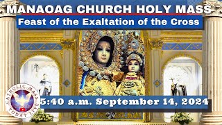 CATHOLIC MASS OUR LADY OF MANAOAG CHURCH LIVE MASS TODAY Sep 14 2024 541am Holy Rosary [upl. by Dlareme598]