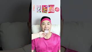 🍜🍧🍭ASMRPinkthemed Mukbang  Perfect for Sleepimmersive asmr asmrsounds [upl. by Ariaz]