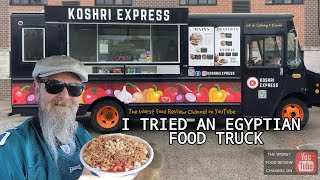 Koshari Express Egyptian Food Truck honestfoodreviews foodie 519 [upl. by Artemisia]