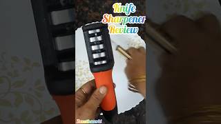 Knife sharpener review  knife  sharpener  shorts  youtubeshorts [upl. by Wesla]