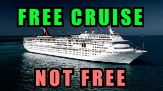 FREE CRUISE SCAM  what does free mean [upl. by Yenmor]