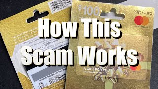 How Visa Gift Card Scams Work [upl. by Lambard229]