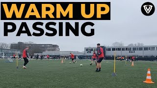 Warm Up Passing Drills  4 Variations  Soccer Drills  Football Exercises [upl. by Gustavus431]