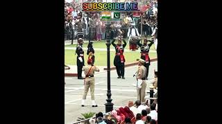 Guards Parade  Wagah  Attari  Opening Gate  Hand Shake 🤝🇮🇳🇵🇰 [upl. by Won]