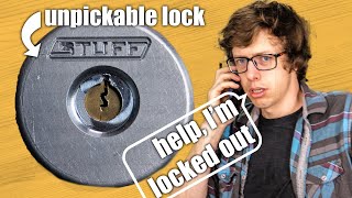 Making an unpickable lock Calling locksmiths [upl. by Inimod]